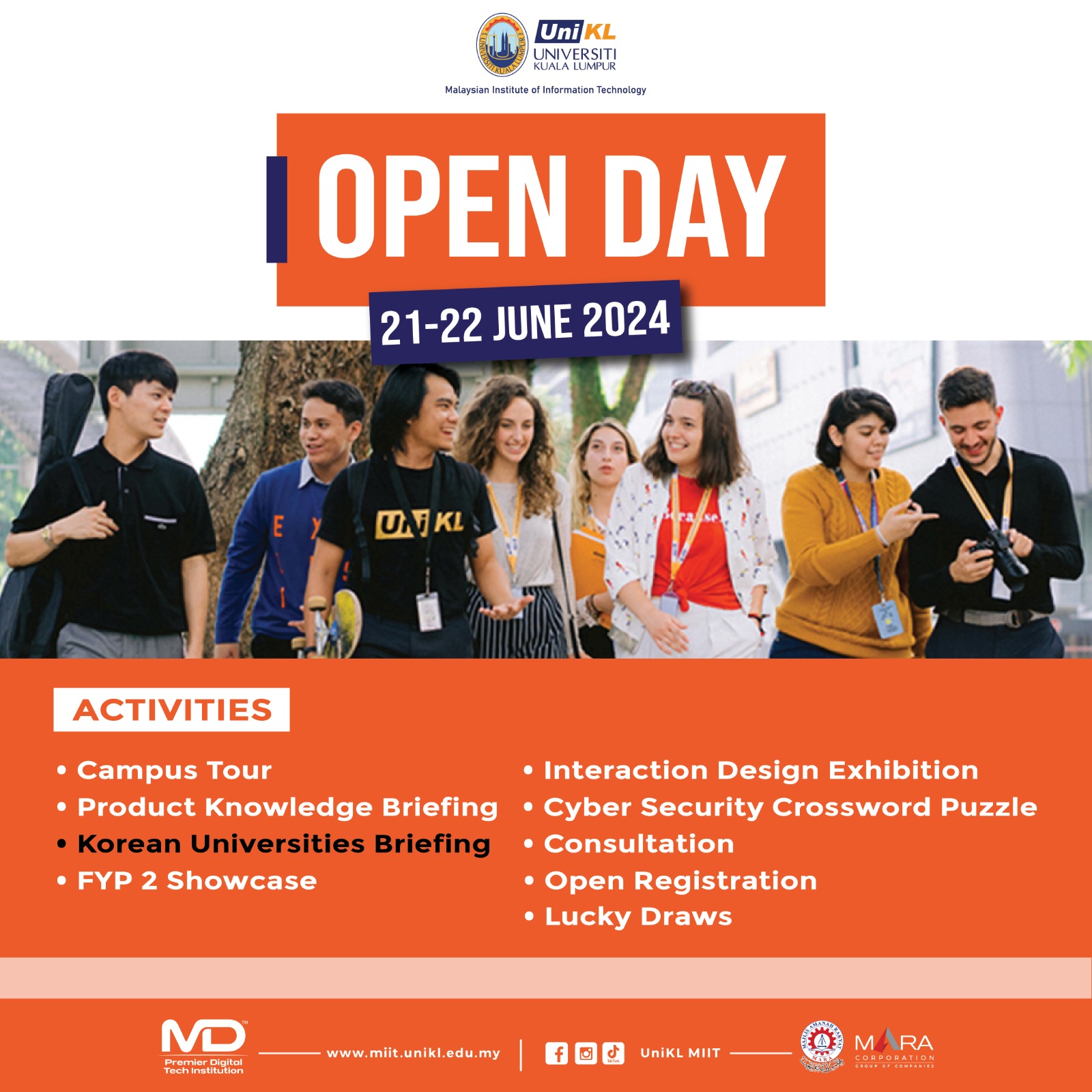 OPEN DAY at UniKL MIIT ! – MIIT | UniKL